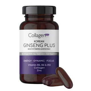 Collagen Forte Ginseng Plus Multivitamin & Mineraller Collagen 30 Kapsül