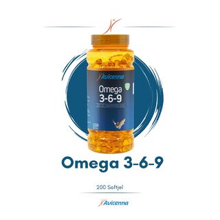 Avicenna Omecap Omega 3-6-9 200 Soft Jel